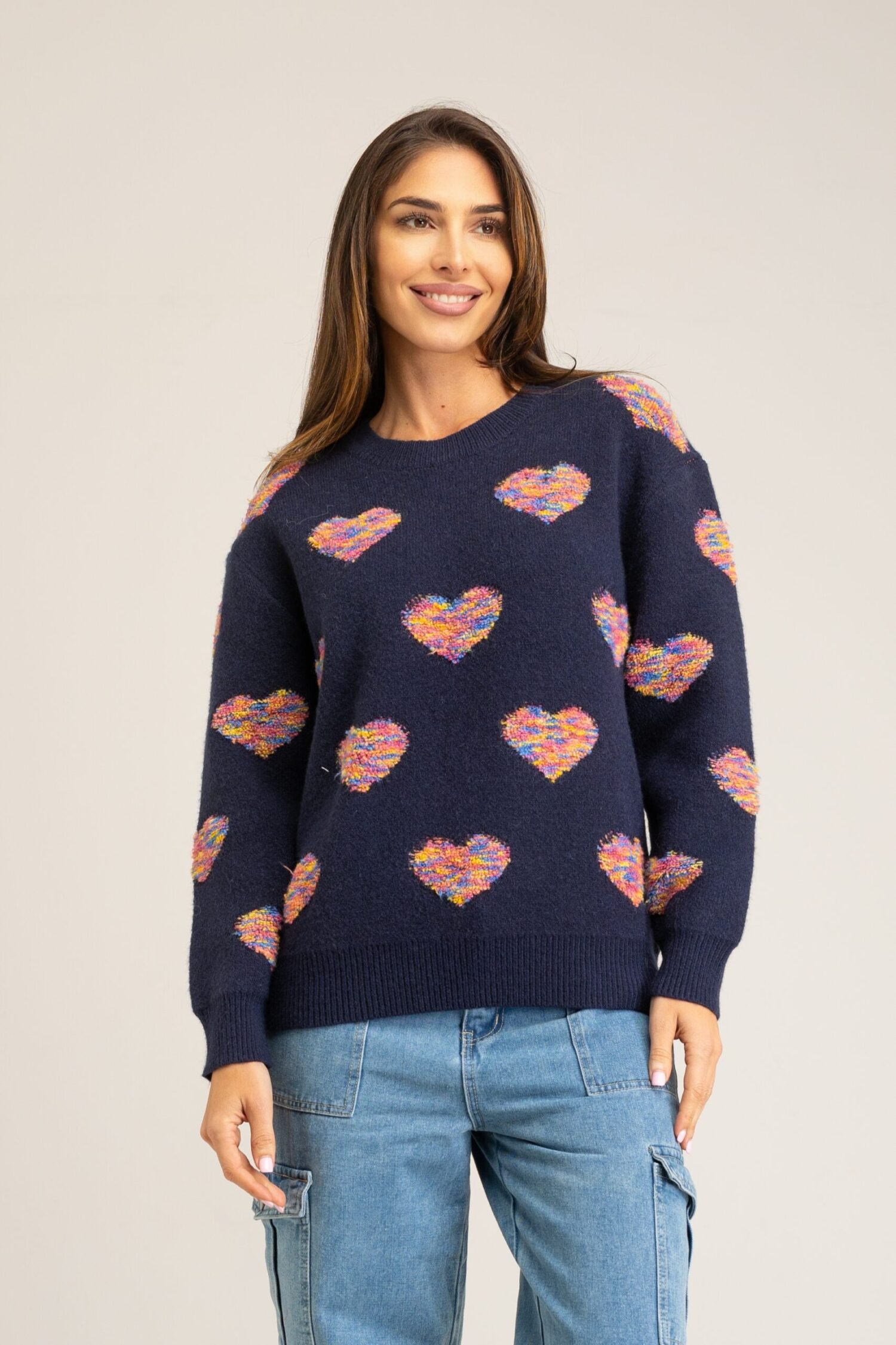 JERSEY CORAZONES CUELLO CAJA