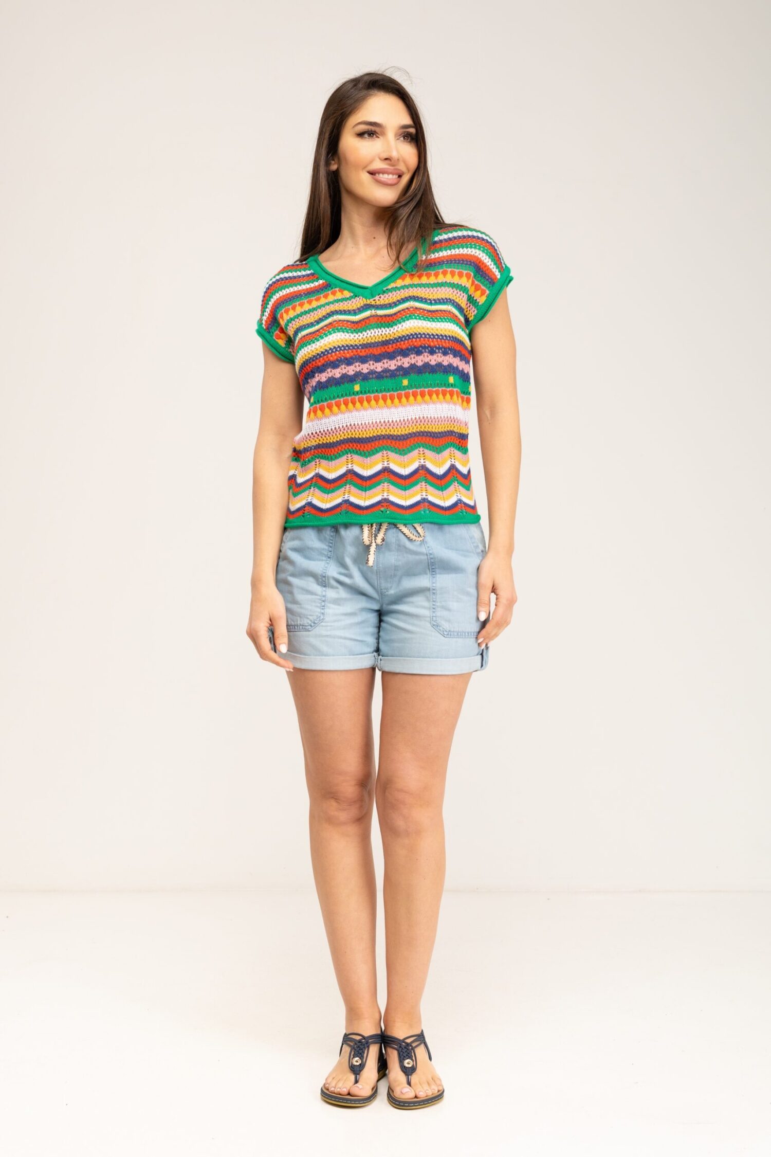 JERSEY RAYAS CROCHET